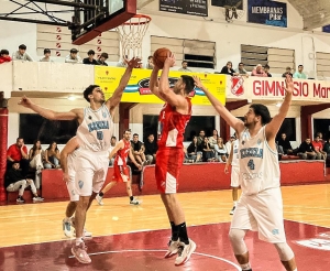 Juanma Ibarra fue el goleador del Rojo.