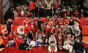 El festejo de Sportivo con La Banda por el pase a semis.