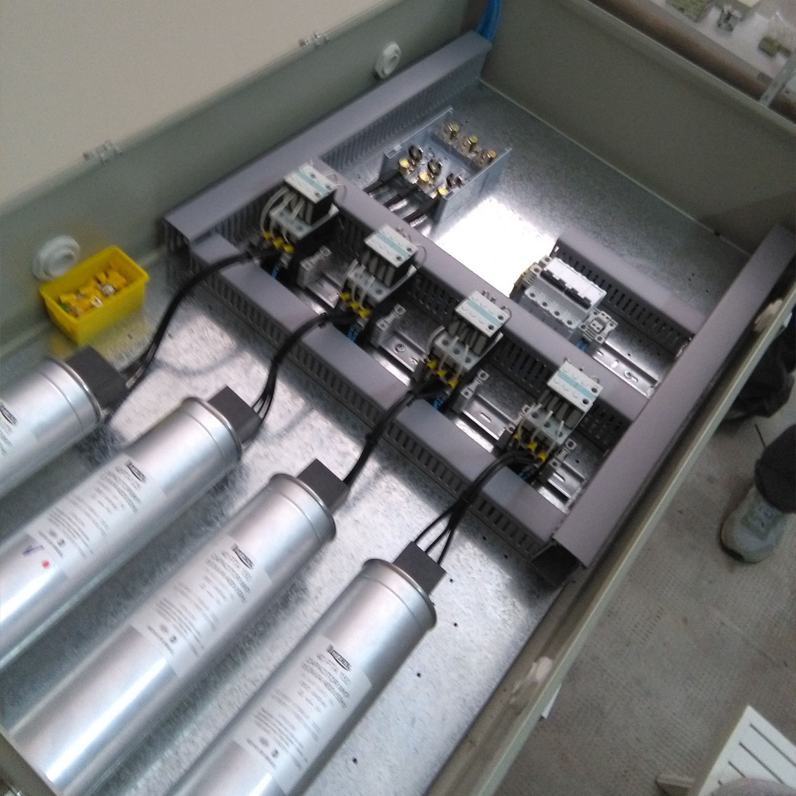 Corrección de factor de potencia